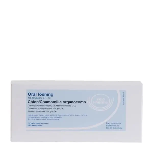 Colon-Chamomilla organocomp 10 ampuller